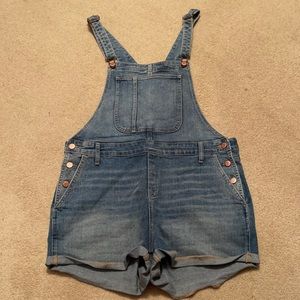 Overall Shorts
